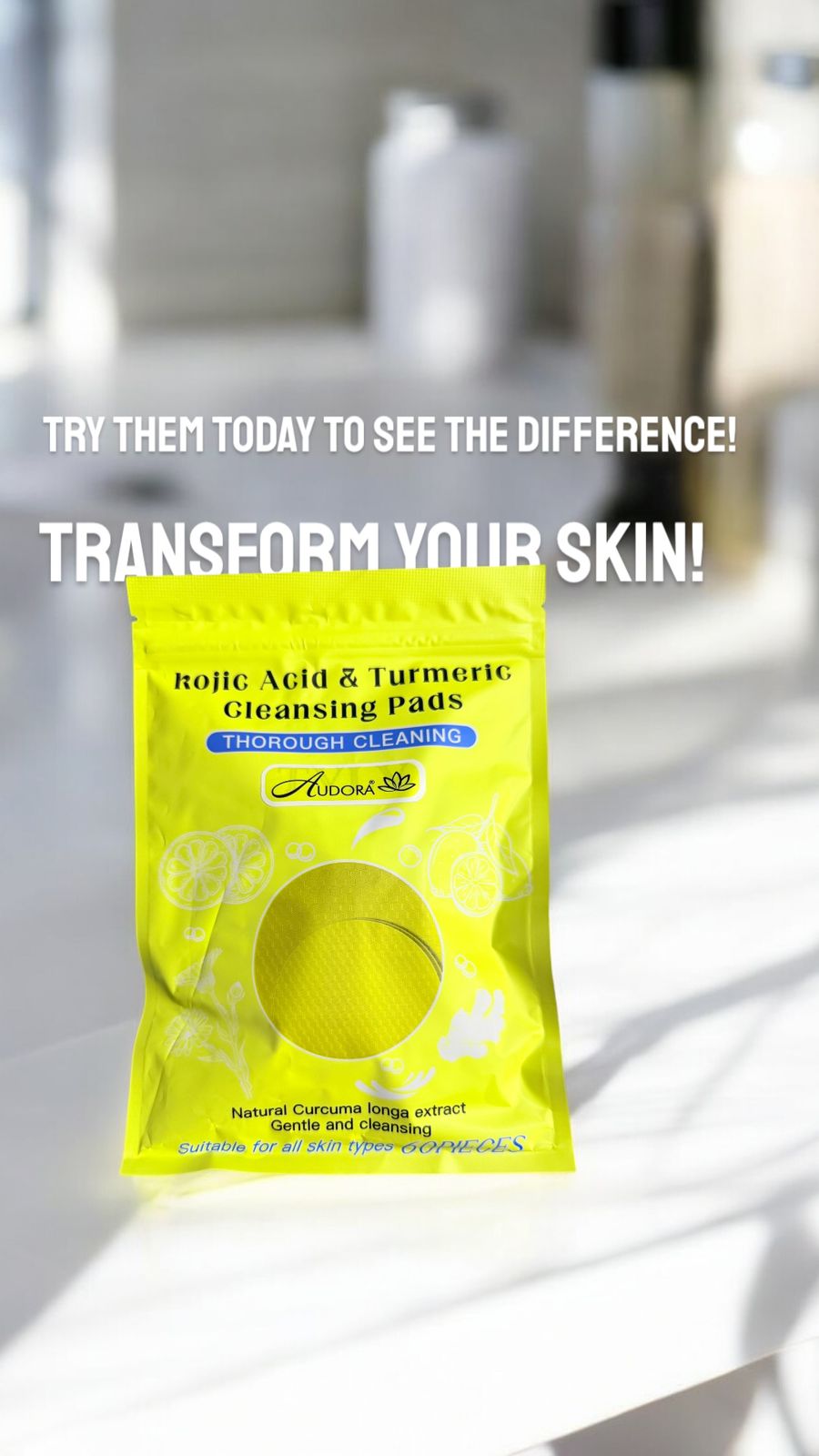 KOJIC ACID FACE PADS